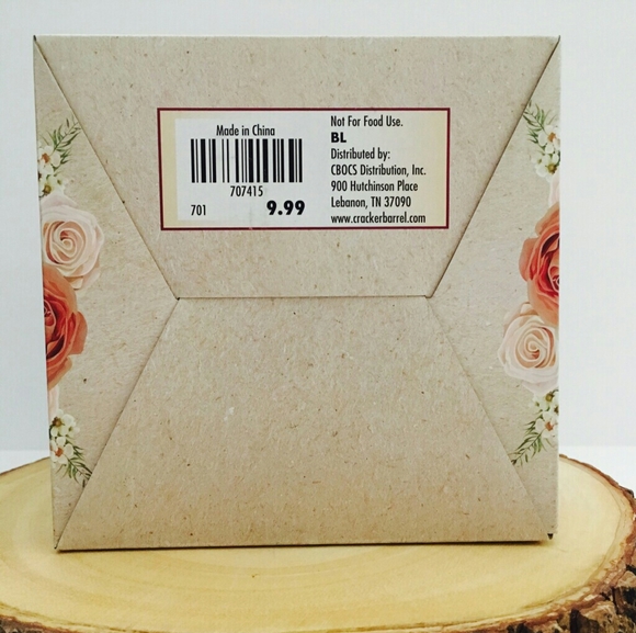 💗HP💗Cracker Barrel Pink Iridescent Glass Trinket Dish - Picture 7 of 8